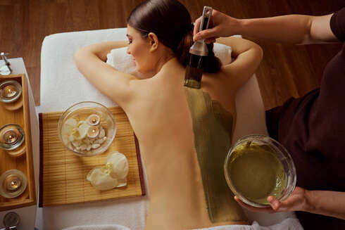Wellness treatment  Duo Back Relax
