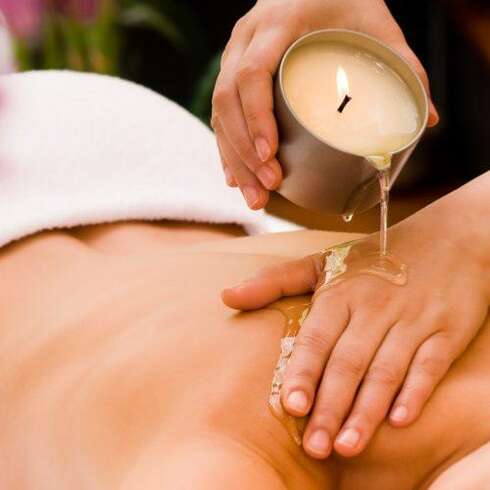 Wellness treatment Sand Rarity Candle Massage